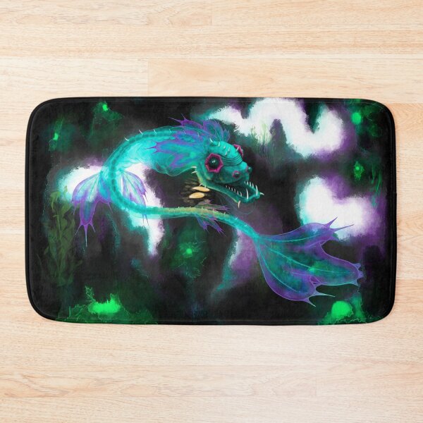 Item preview, Ethereal Sea Monster - Keeper of the Crystal Cavern designed and sold by CylisArt.