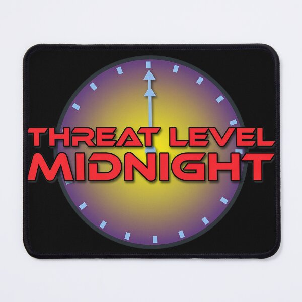 Item preview, Threat Level Midnight Clock Time designed and sold by fiyuuart.