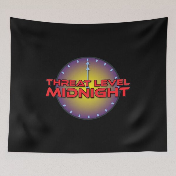 Item preview, Threat Level Midnight Clock Time designed and sold by fiyuuart.