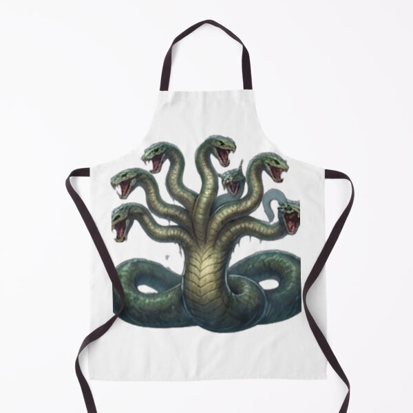 Item preview, Mythical Multi-Headed Hydra Fantasy Illustration designed and sold by DailyDoodlesBySumbul.