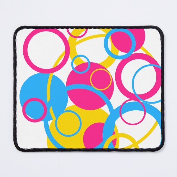 Item preview, Pansexual Pride Circles designed and sold by Dragon_Panda.