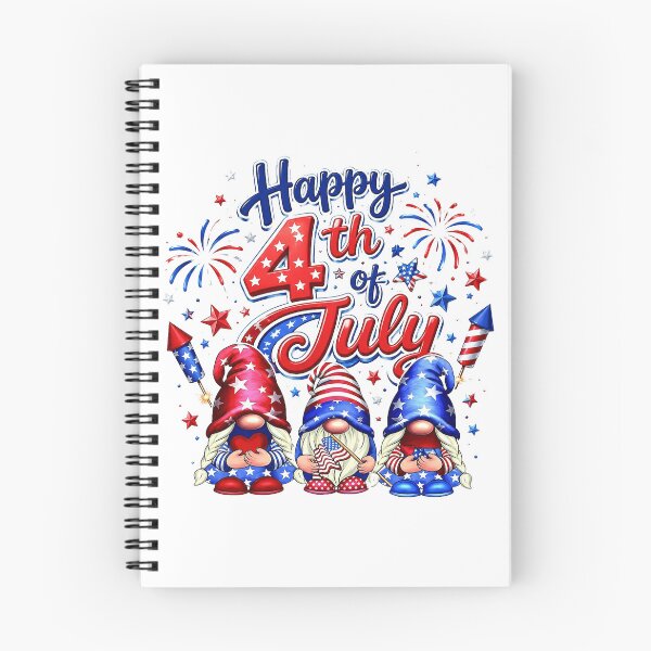 Item preview, American Flag Cute Gnomes Firework Patriotic designed and sold by QuiteOrbit.