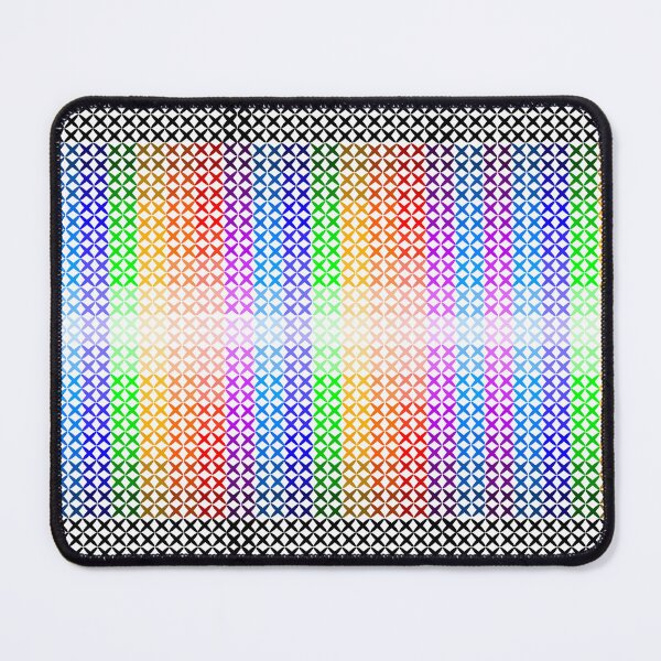 Item preview, Rainbow wave cross stitch design. designed and sold by atika-atk.