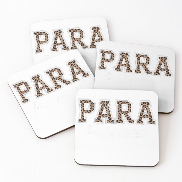 Item preview, Leopard Paraprofessional Back to School para Squad Teacher T-Shirt designed and sold by DArtfulStudio.