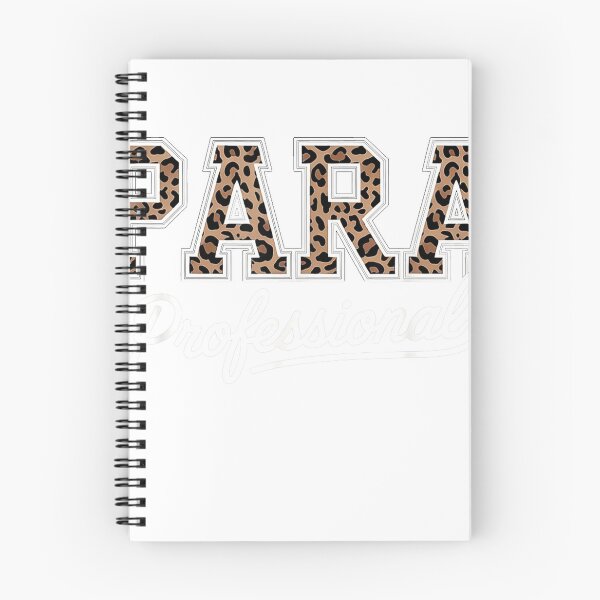 Item preview, Leopard Paraprofessional Back to School para Squad Teacher T-Shirt designed and sold by DArtfulStudio.