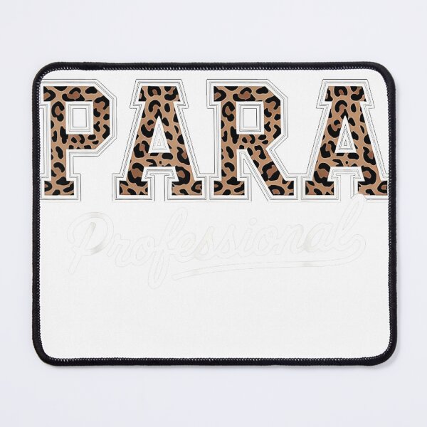 Item preview, Leopard Paraprofessional Back to School para Squad Teacher T-Shirt designed and sold by DArtfulStudio.