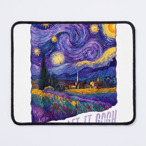 Item preview, Let it Gogh Tshirt Funny Vincent Van Gogh Starry Night Art T-Shirt designed and sold by Othinus.