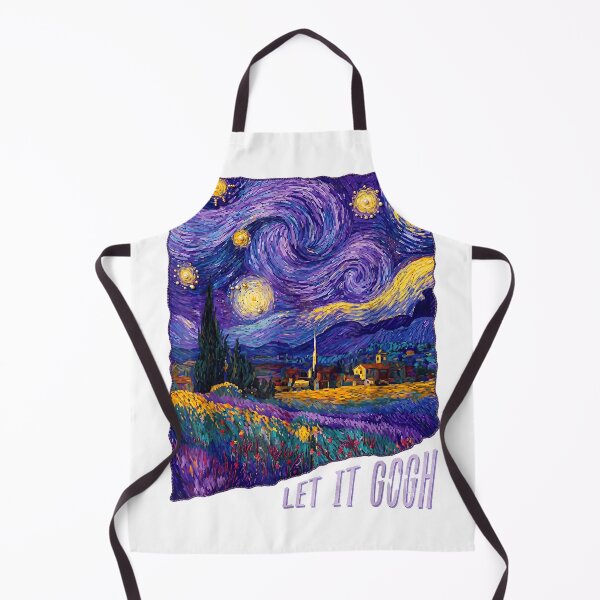 Item preview, Let it Gogh Tshirt Funny Vincent Van Gogh Starry Night Art T-Shirt designed and sold by Othinus.