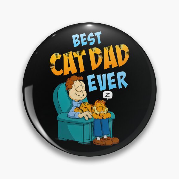 Item preview, Best Cat Dad Ever Sleeping In Chair designed and sold by gangadara.