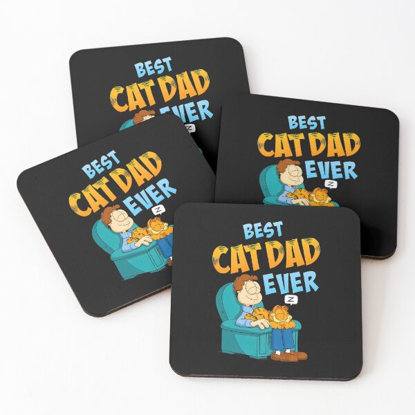 Item preview, Best Cat Dad Ever Sleeping In Chair designed and sold by gangadara.