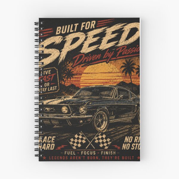 Item preview, Vintage Muscle Car Speed Graphic designed and sold by S06PMarketing.
