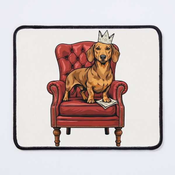 Item preview, Funny Royal Dachshund King Vintage Dog Lover Gift designed and sold by Paw-Soul.