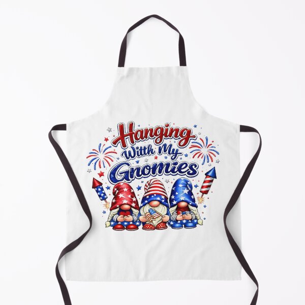 Item preview, Hanging With My Gnomies Funny Fireworks independence day designed and sold by QuiteOrbit.
