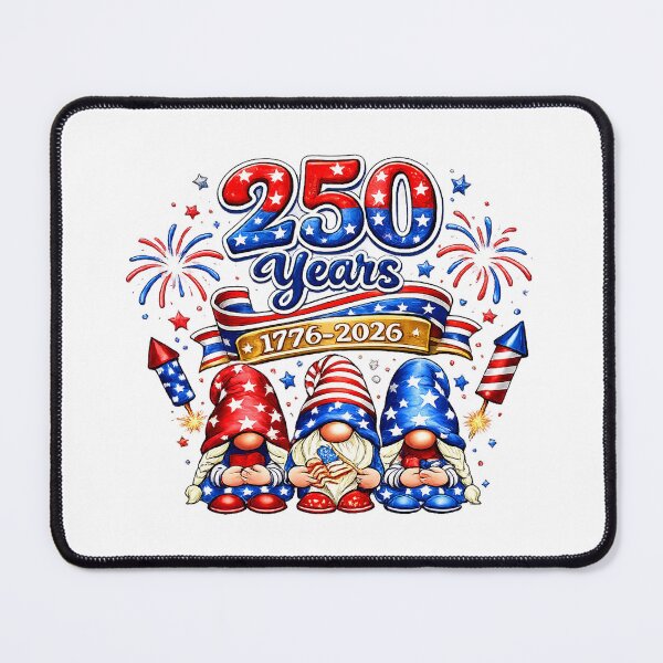 Item preview, Gnome 250 Years 1776 2026 250th Birthday 4th of July designed and sold by QuiteOrbit.