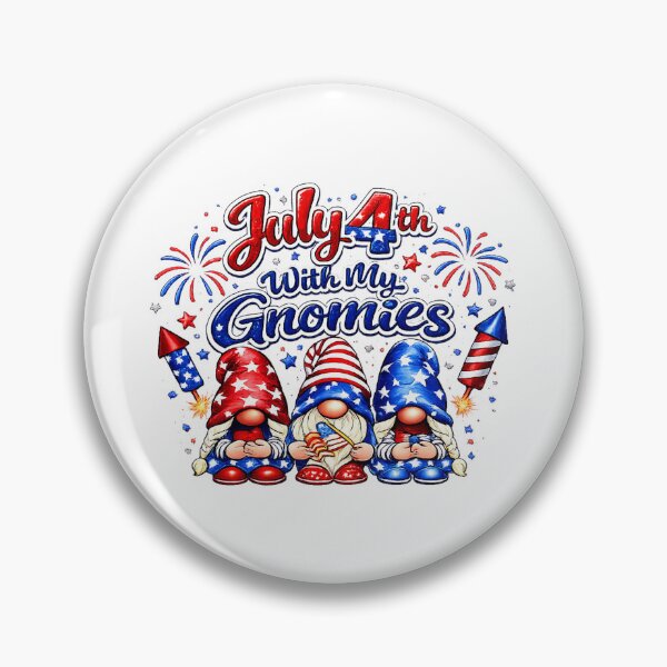 Item preview, july 4th with my gnomes designed and sold by QuiteOrbit.