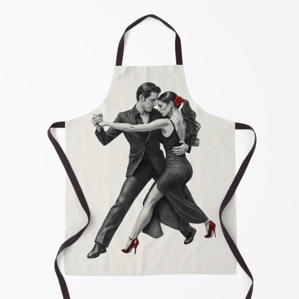 Item preview, Sensual Argentine Tango Dance - Romantic Pencil Sketch Art designed and sold by jo-e-basta.