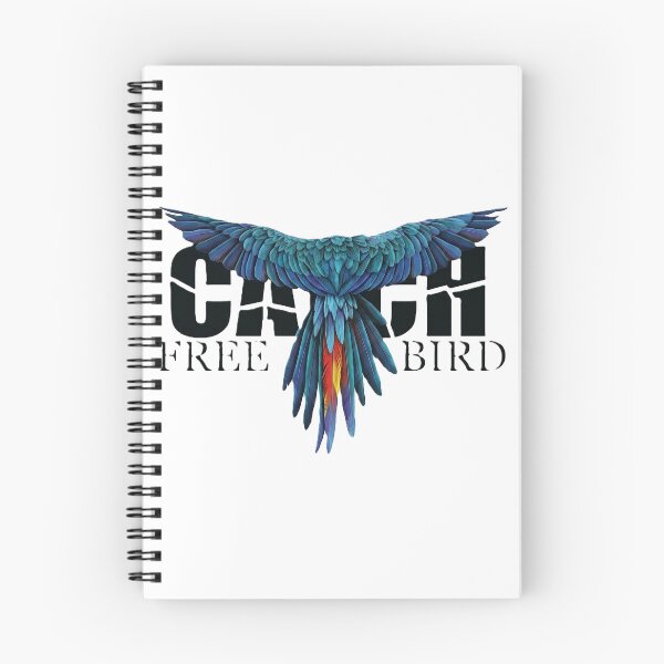 Item preview, Catch Free Bird Distressed Urban Streetwear Graphic designed and sold by ShadowSketch-HP.