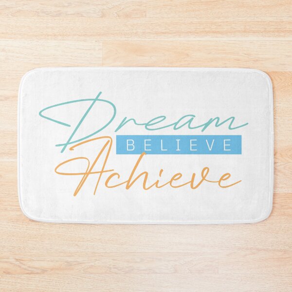 Item preview, Dream Believe Achieve designed and sold by Verse & Vibes.