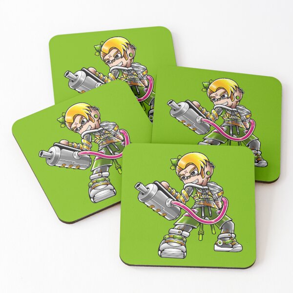 Item preview, Dynamic Eco Recycling Warrior Cartoon Character designed and sold by Lexkon Liu's art.