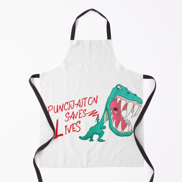 Item preview, Lets Eat Kids Punctuation Saves Lives Grammar Teacher Gift T-Shirt designed and sold by Voila-creative.