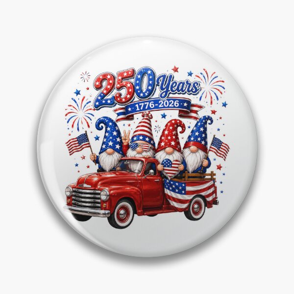 Item preview, Gnomes 250 Years 1776 2026 Truck Fireworks designed and sold by QuiteOrbit.