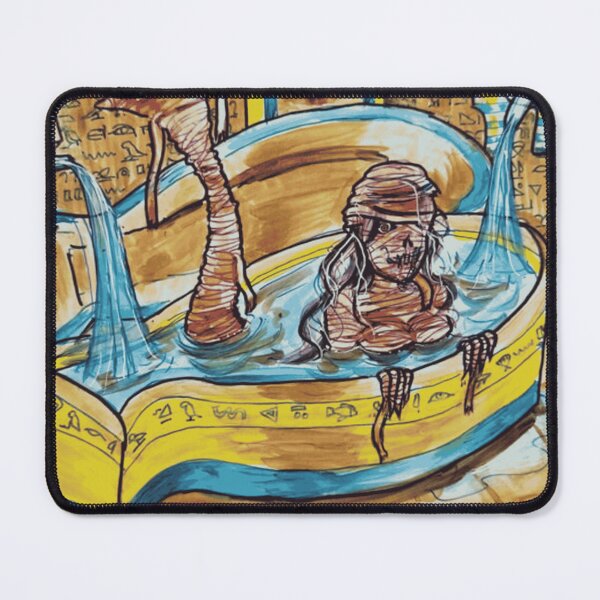 Item preview, Funny Mummy Sarcophagus Bath Time designed and sold by MysticGothics.