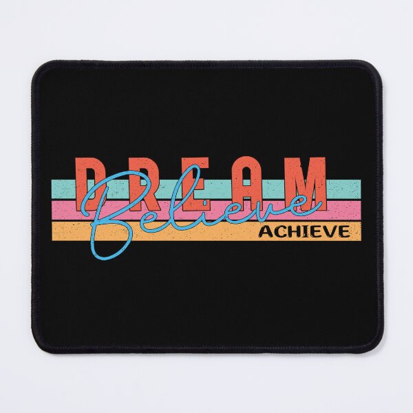 Item preview, Dream Believe Achieve – Motivational Quote designed and sold by Verse & Vibes.