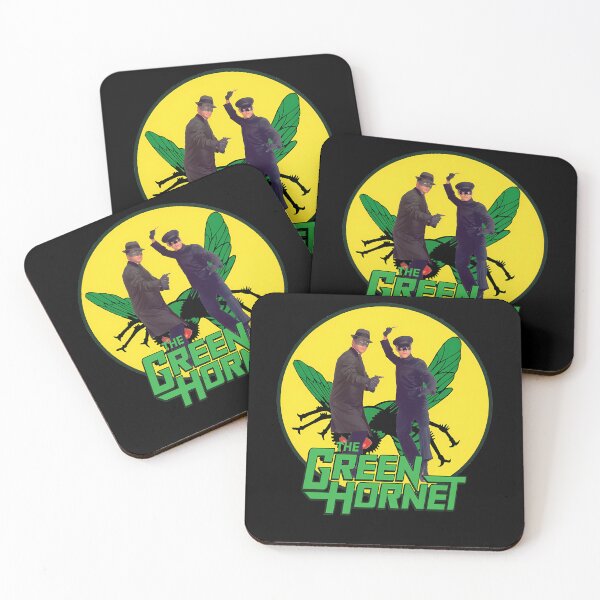 Item preview, TV Show Characters Action Pose Yellow Circle Green Hornet designed and sold by tNew-Merch.