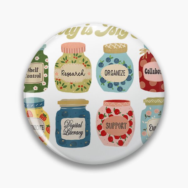 Item preview, Library is My Jam Librarian Appreciation Reading Teacher T-Shirt designed and sold by SavsMerch.