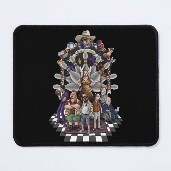 Item preview, Movie Character Ensemble Bowling Theme The Dude Abides designed and sold by tNew-Merch.