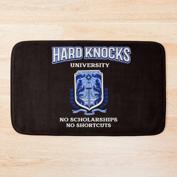 Item preview, HARD KNOCKS UNIVERSITY | HARDSCRABBLE SERIES — NO SCHOLARSHIPS EDITION designed and sold by WitLounge.