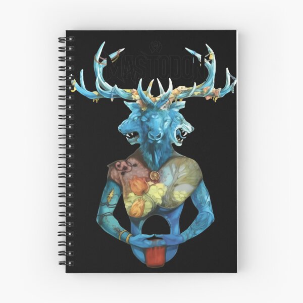 Item preview, Mythic Creature Blue Horns Portrait designed and sold by ARTBYKTANA.