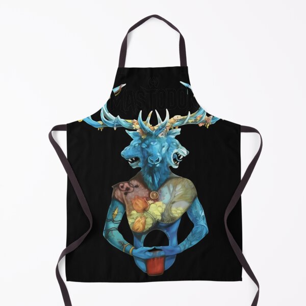Item preview, Mythic Creature Blue Horns Portrait designed and sold by ARTBYKTANA.