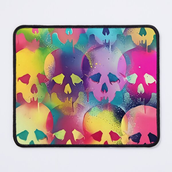 Item preview, Colorful Skulls....you think of a better name. designed and sold by BORN-LOSER-CULT.