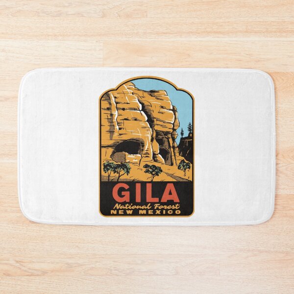 Item preview, Gila National Forest New Mexico Retro  designed and sold by HalpinDesign.