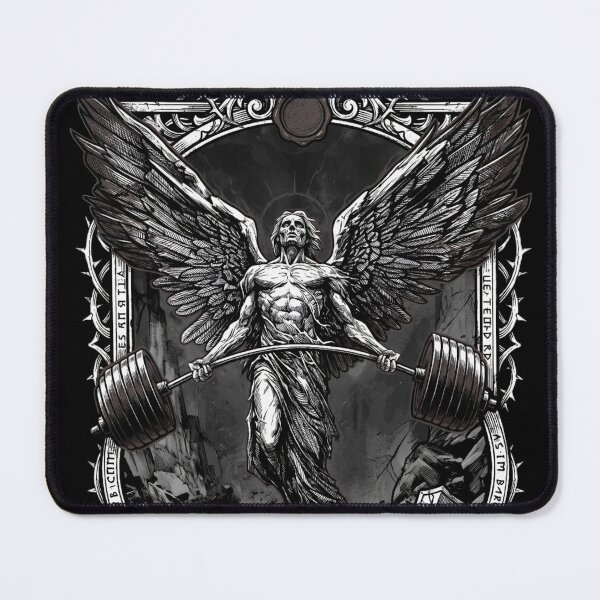 Item preview, Angelic Power Ascend Or Despise Gothic Gym Graphic designed and sold by ShadowSketch-HP.