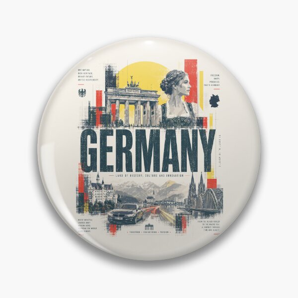 Item preview, Germany Vintage Design | History, Culture & Architecture designed and sold by AtuqStudio.