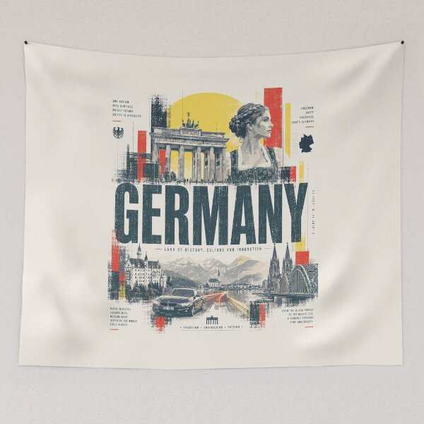 Item preview, Germany Vintage Design | History, Culture & Architecture designed and sold by AtuqStudio.