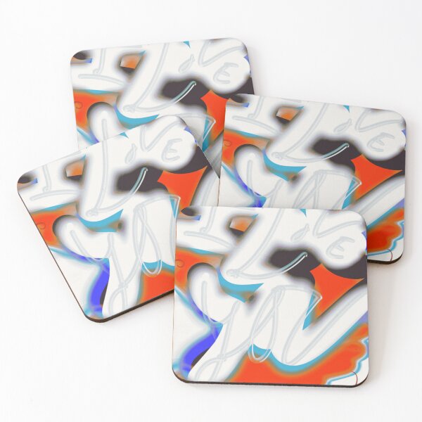 Item preview, Expressive Love Airbrush Graffiti Art designed and sold by ChromaMesh.