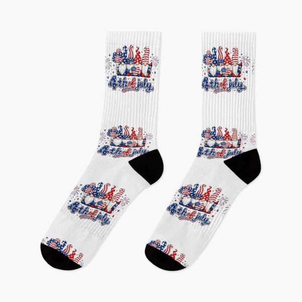 Item preview, America Flag Patriotic Gnomes Fireworks designed and sold by QuiteOrbit.