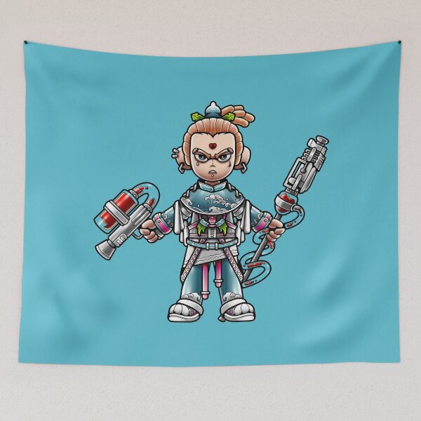 Item preview, Ocean Conservation Future Warrior Character Design designed and sold by Lexkon Liu's art.