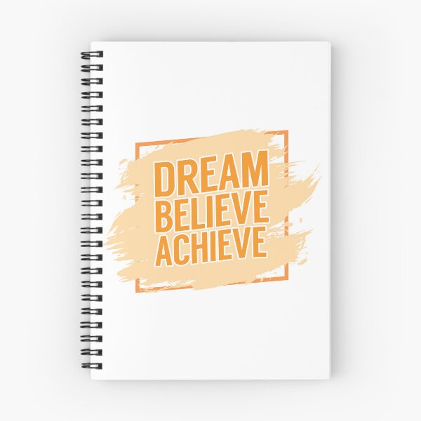 Item preview, Dream Believe Achieve – Positive Mindset designed and sold by Verse & Vibes.