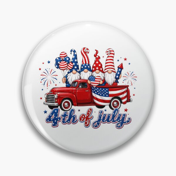 Item preview, Gnomes 4th Of July Truck Fireworks designed and sold by QuiteOrbit.