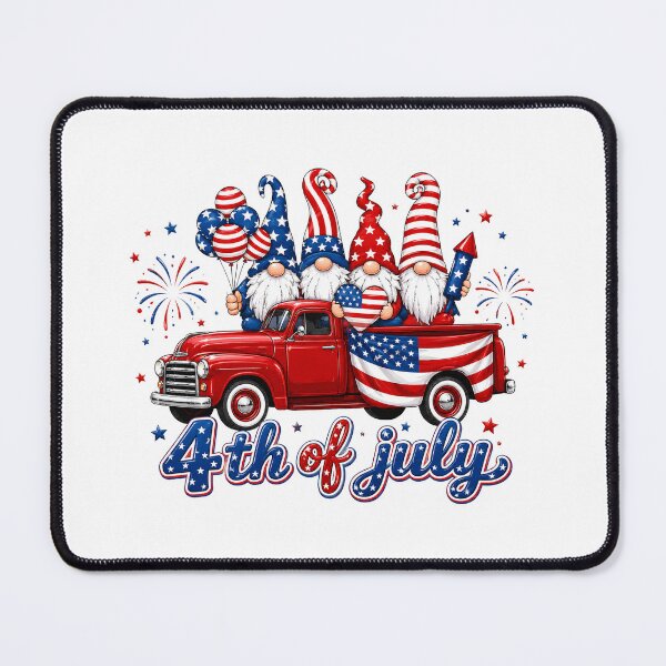 Item preview, Gnomes 4th Of July Truck Fireworks designed and sold by QuiteOrbit.
