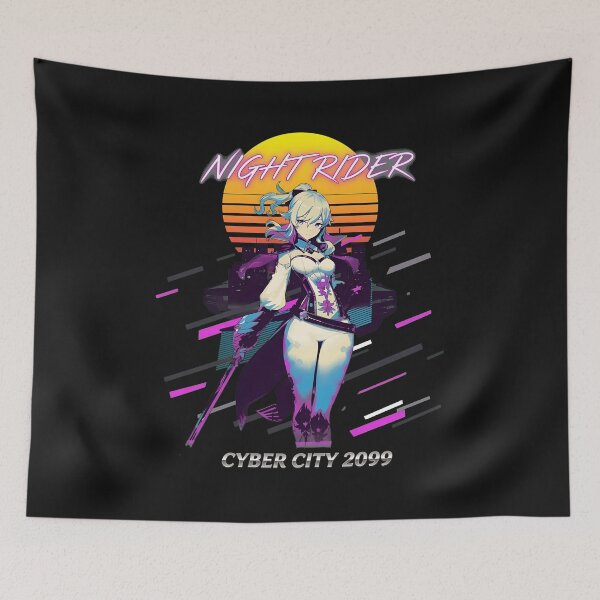Item preview, Synthwave Character Grid Style Illustration designed and sold by Sleepsyndrome.