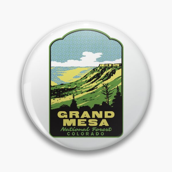 Item preview, Grand Mesa National Forest Colorado Retro  designed and sold by HalpinDesign.