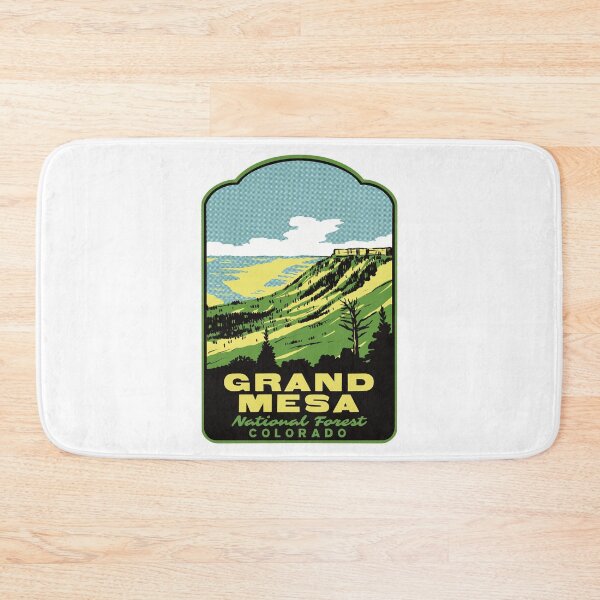 Item preview, Grand Mesa National Forest Colorado Retro  designed and sold by HalpinDesign.