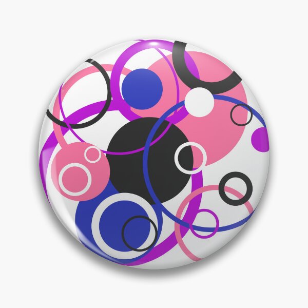 Item preview, Genderfluid Pride Circles designed and sold by Dragon_Panda.