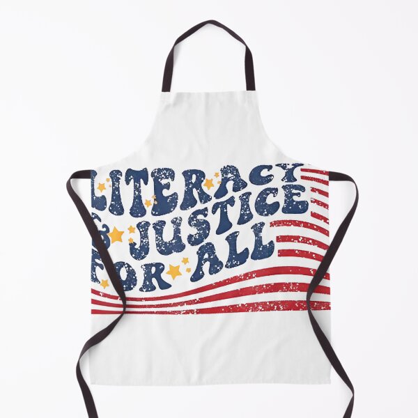 Item preview, Literacy Justice For All Teacher T-Shirt designed and sold by SavsMerch.