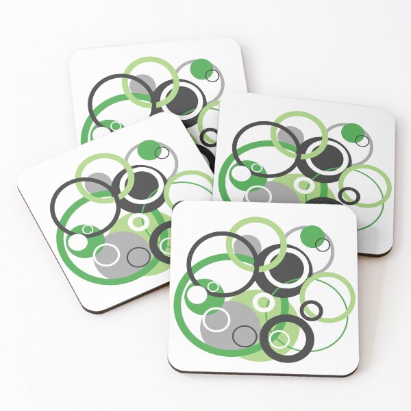 Item preview, Aromantic Pride Circles designed and sold by Dragon_Panda.